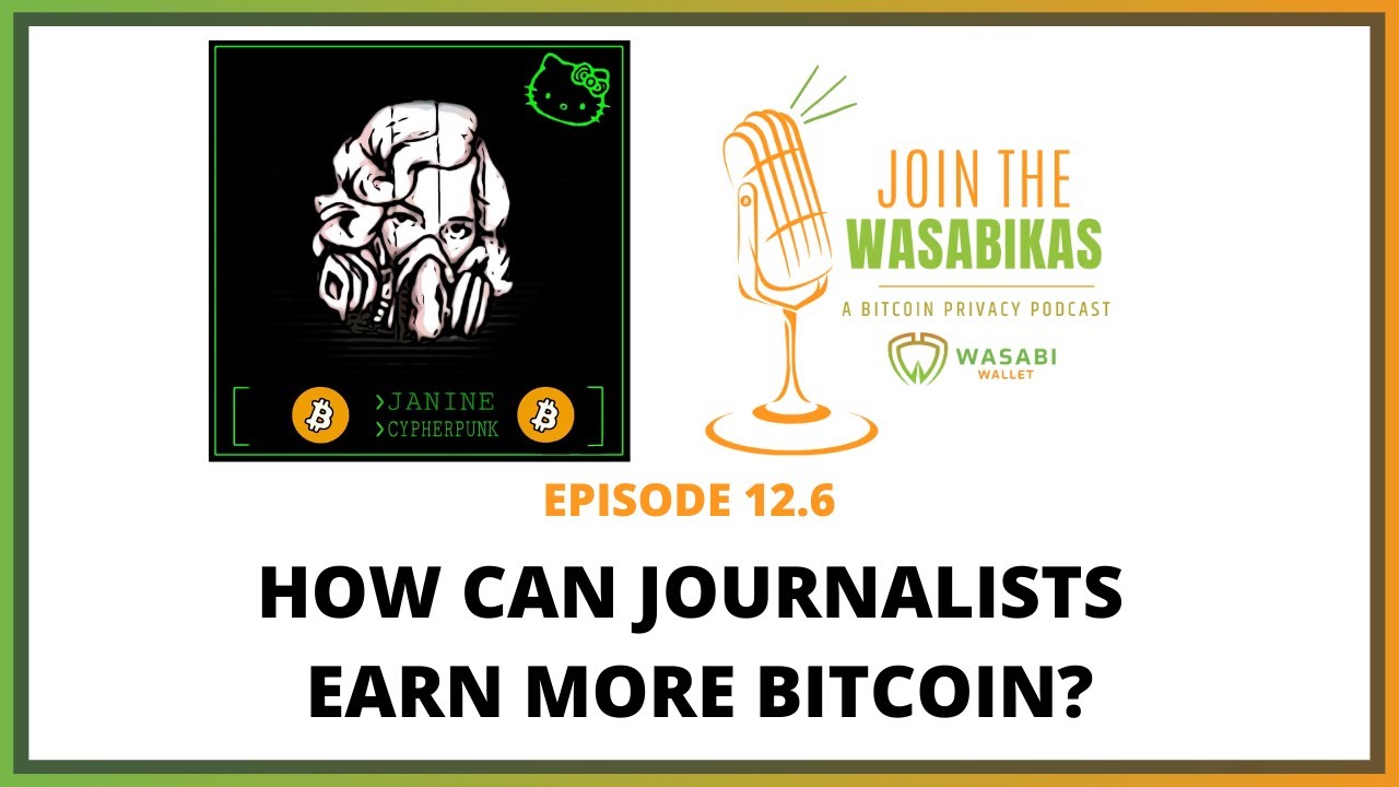 12.6 How can Journalists earn more Bitcoin? || Janine Römer episode artwork