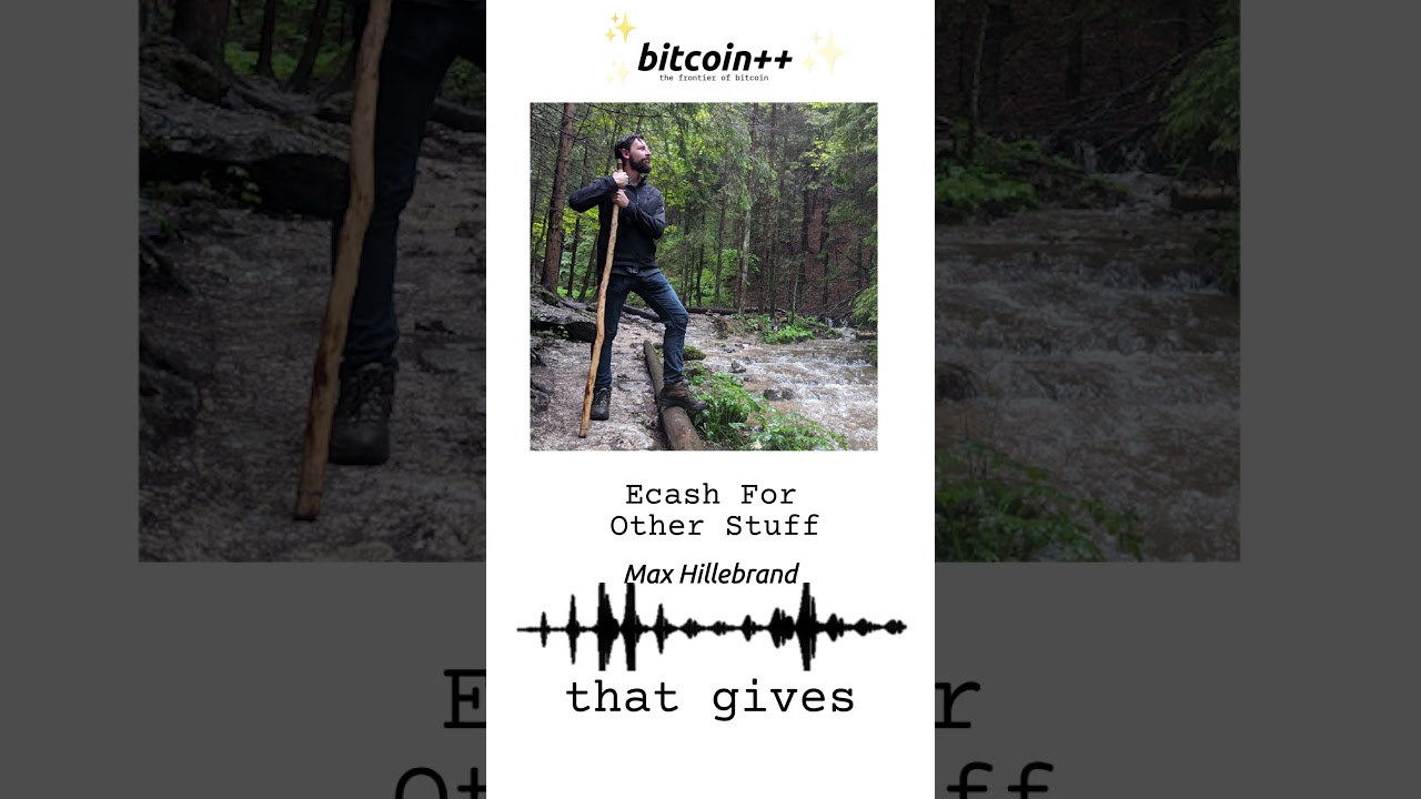 Ecash for Other Stuff by Max Hillebrand. episode artwork