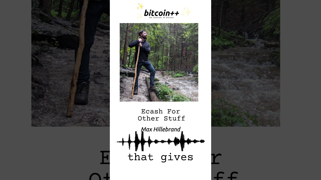 Ecash for Other Stuff by Max Hillebrand. (Short) episode artwork