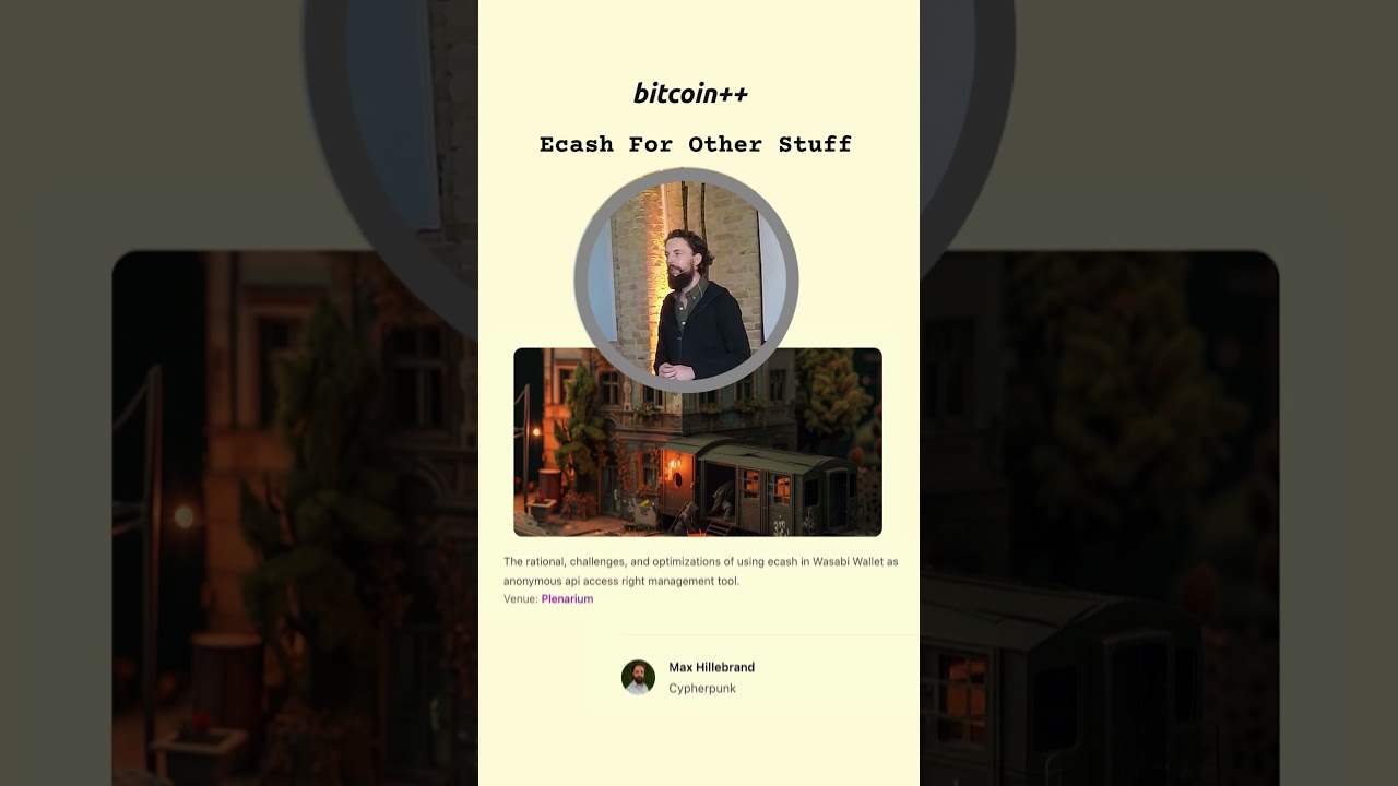 Ecash for Other Stuff by Max Hillebrand episode artwork