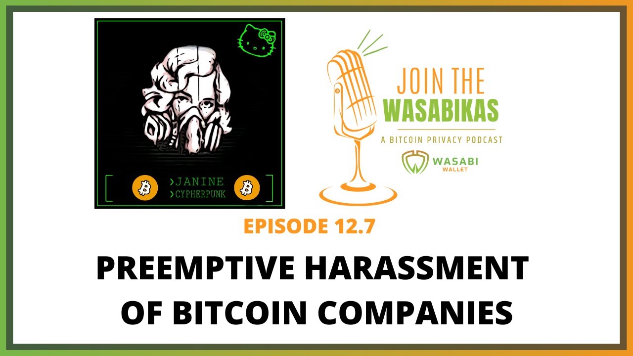 12.7 Preemptive Harassment of Bitcoin Companies || Janine Römer episode artwork