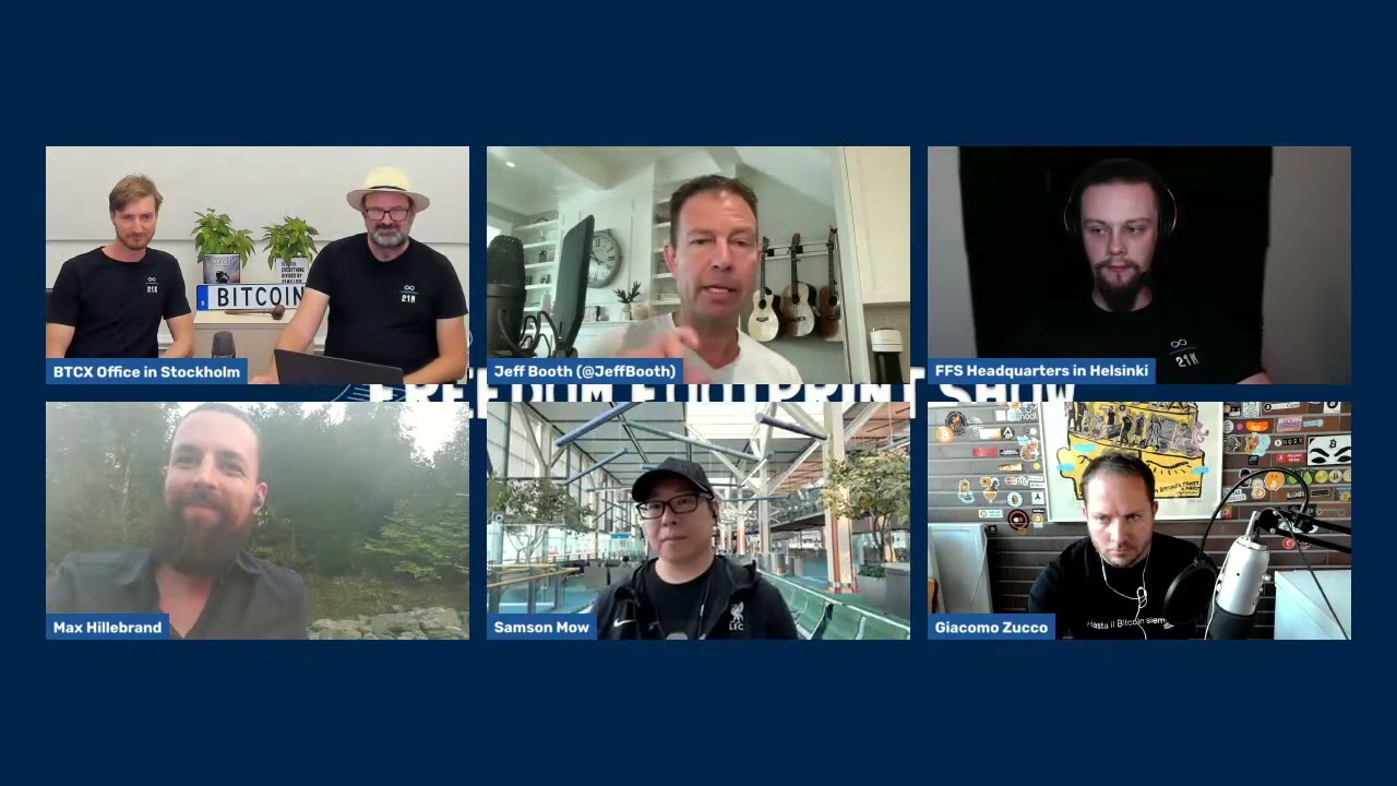 Jeff Booth, Samson Mow, Max Hillebrand, Giacomo Zucco on FFS #Bitcoin Infinity Day 2023 - Part 12 episode artwork