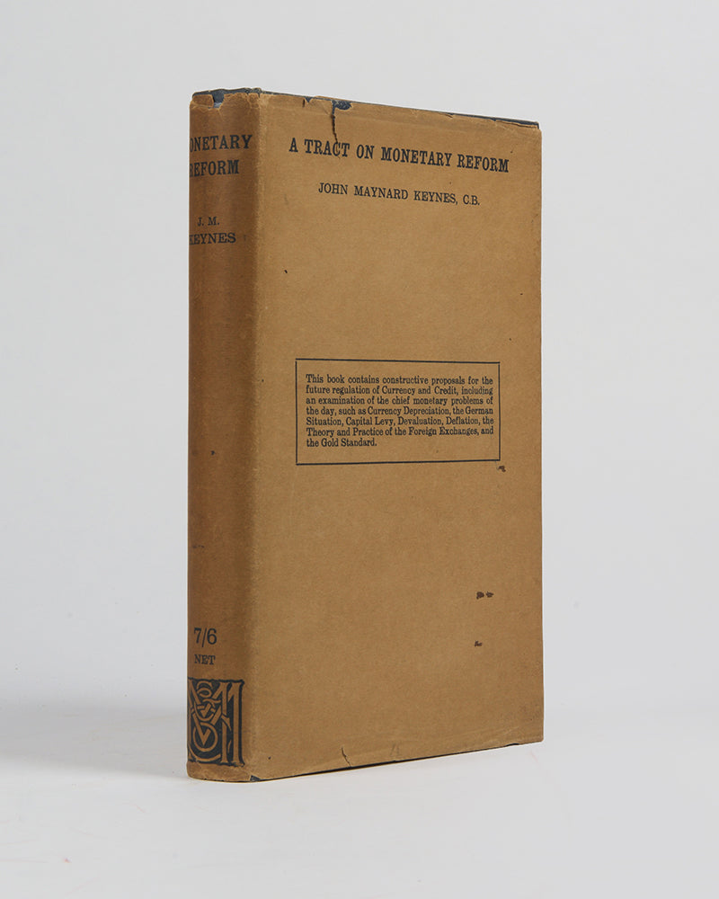 A Tract on Monetary Reform cover