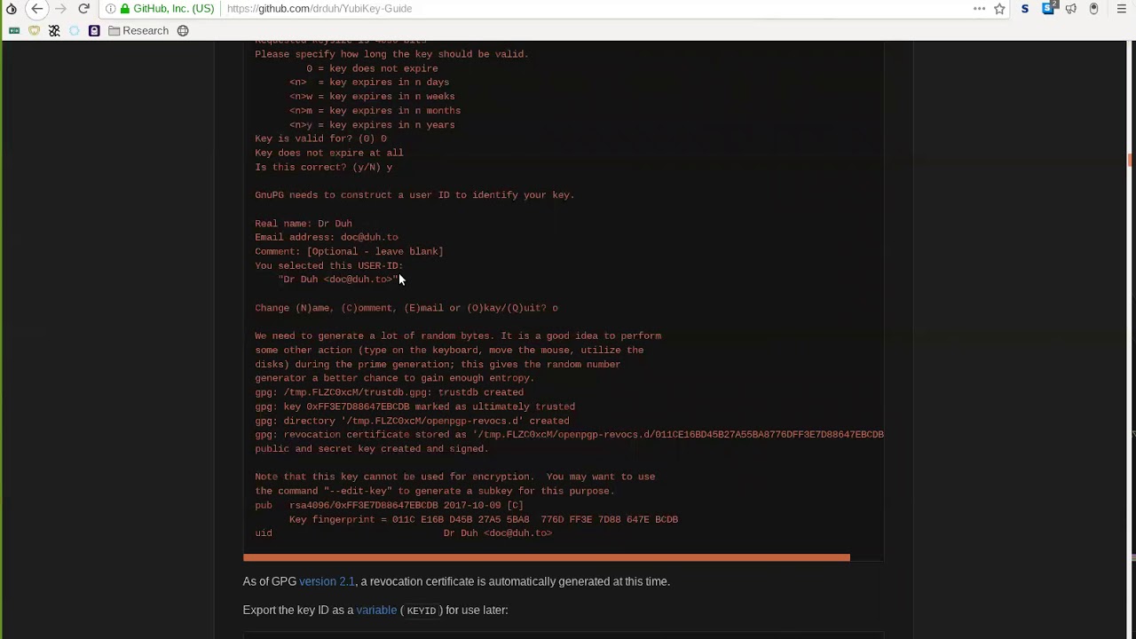 How can You Generate a Secure GPG Masterkey? episode artwork