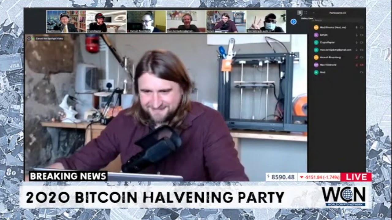 2020 Bitcoin Halving (Halvening) - WCN  - Part 3 - Ben Arc, Max Hillebrand, Nind episode artwork