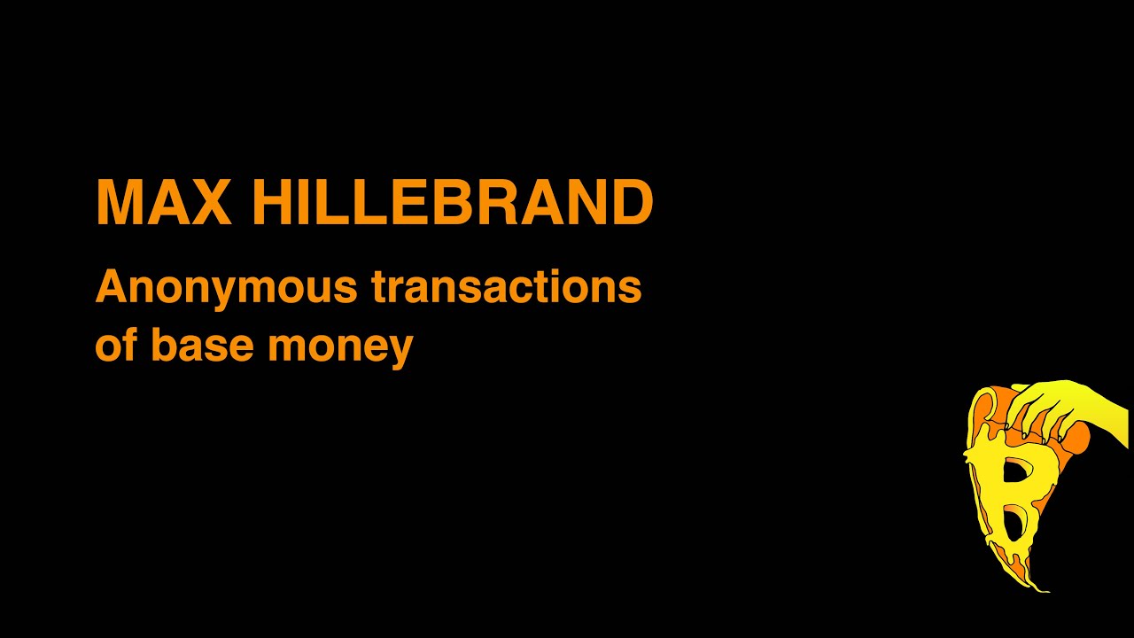 Pizza Day Prague 2023 | Max Hillebrand - Anonymous transactions of base money episode artwork