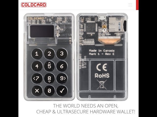Setting up ColdCard Mark2 Wallet Backup episode artwork