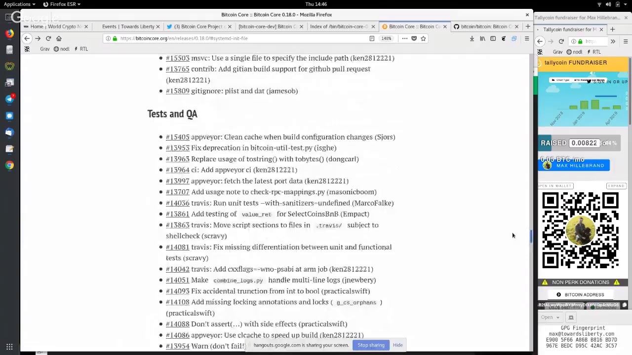 Bitcoin Core v0.18.0 released! Upgrade Now ~ Open Source Everything episode artwork